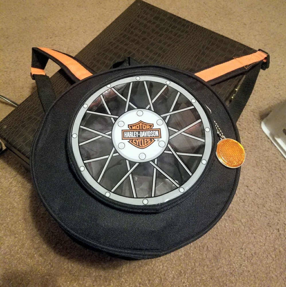 Harley Davidson bookbag purse